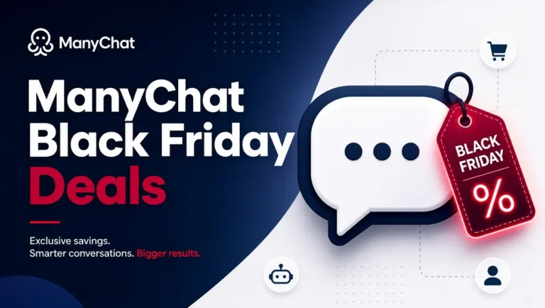 ManyChat Black Friday Deals