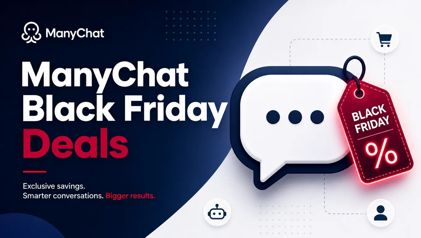 ManyChat Black Friday Deals